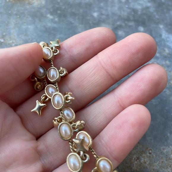 Sundance Catalog Pearl and Gold Vermeil Necklace - Picture 6 of 6